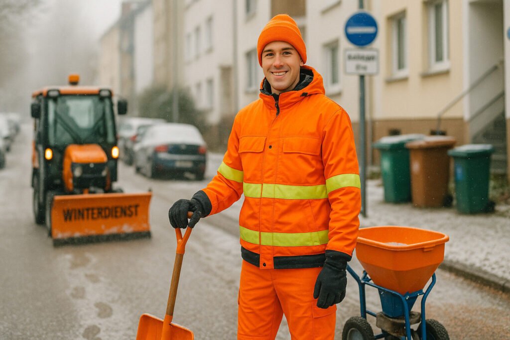 Emplois de service hivernal : services de déneigement et de salage en Allemagne