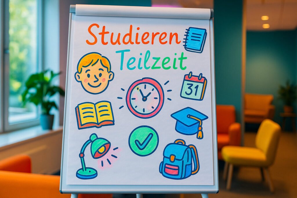 Étudier à temps partiel : Réussir avec un cursus à temps partiel en Allemagne