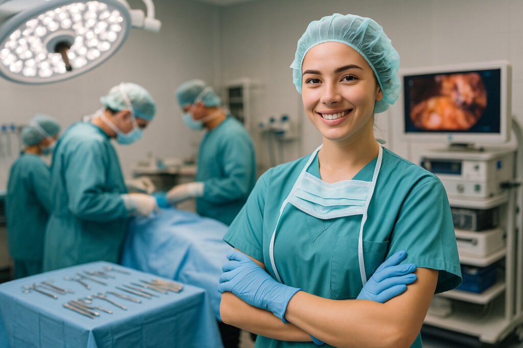 Formation duale d'assistant technique en chirurgie en Allemagne