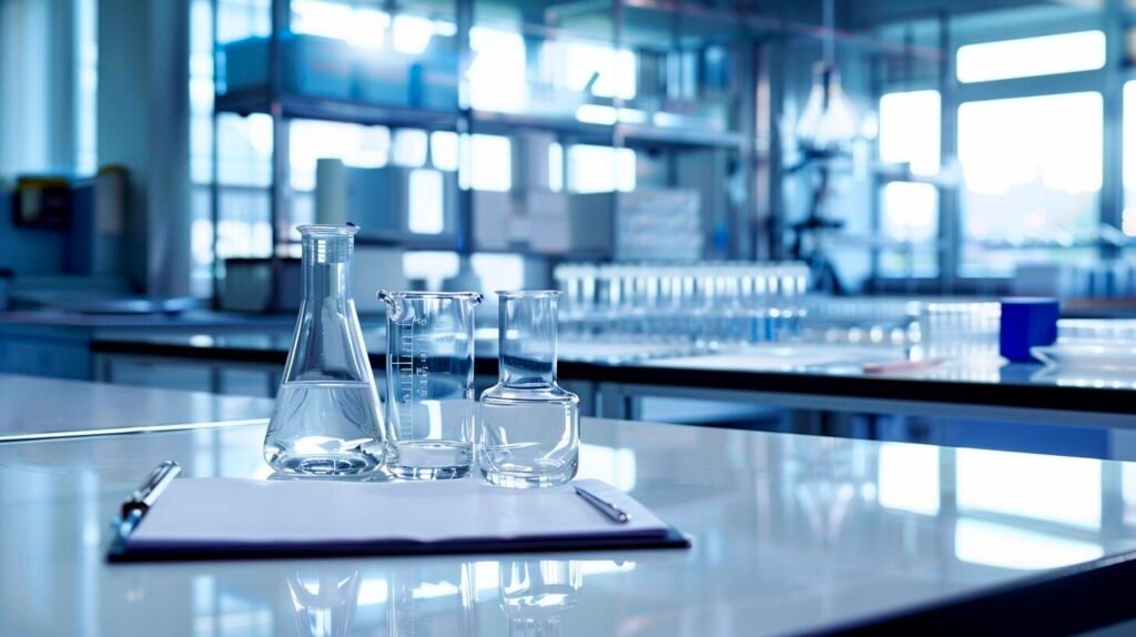 Formation professionnelle duale en tant que contrôleur de matériaux en chimie, industrie du verre, de la céramique, ainsi que des pierres et terres en Allemagne