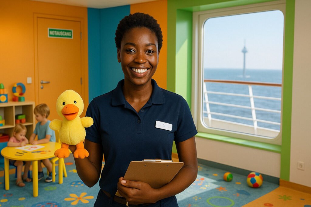 Animateur pour enfants en croisière : animation familiale à bord