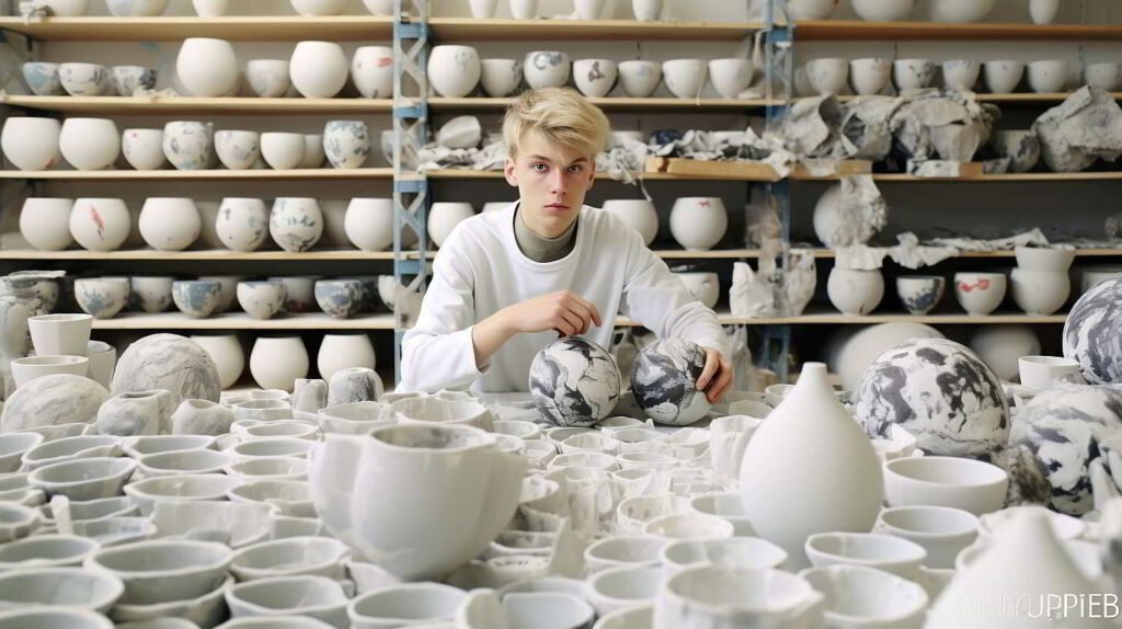 Formation de peintre sur porcelaine de manufacture en Allemagne