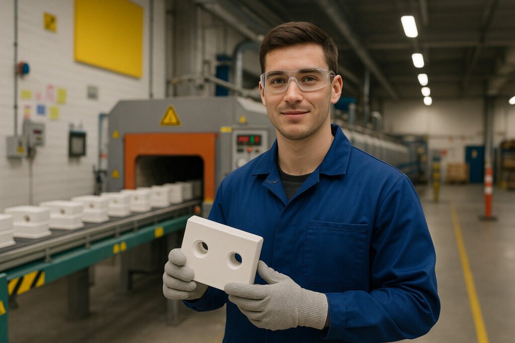 Industriekeramiker : spécialisation dans les produits céramiques en Allemagne