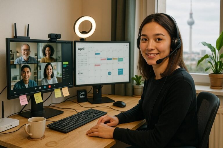 Compétences pour le télétravail : réussir à travailler virtuellement en Allemagne