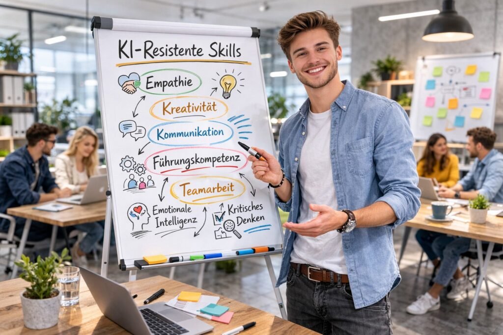 Compétences résistantes à l'IA : quelles aptitudes restent inaltérées en Allemagne ?