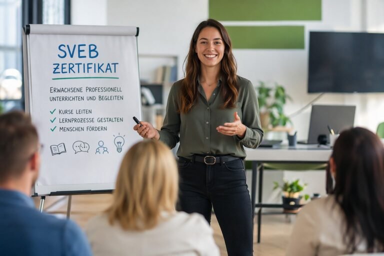 Certificat SVEB Suisse: Entrée, contenu, parcours et perspectives en Allemagne