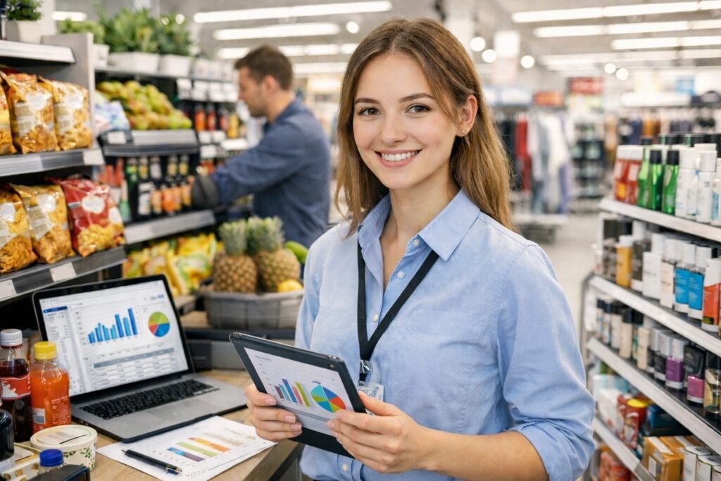 Merchandiser : Présentation des marchandises et optimisation de l'assortiment en Allemagne
